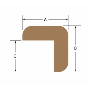 L-Molding Large 1-.19in.x 1-.19in.