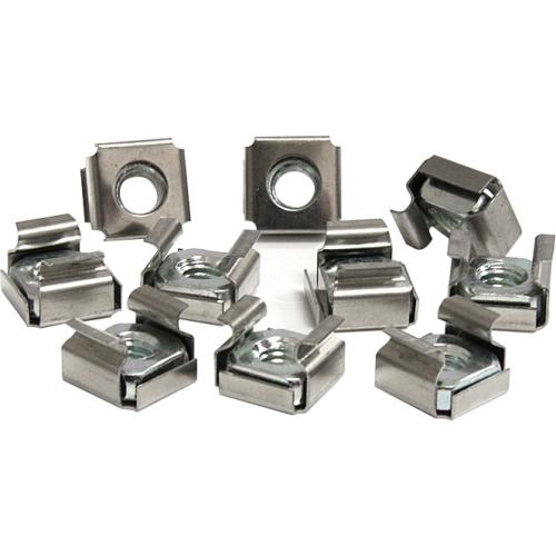 Picture of Startech CABCAGENUTS6 50 Pack M6 Cage Nuts for Server Rack Cabinet