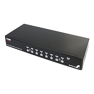 Picture of Startech SV831DUSBUK 8 Port 1U Rack Mount USB KVM Switch Kit with OSD and Cables