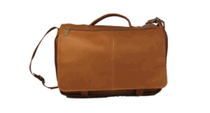 114T Expandable Briefcase- Tan