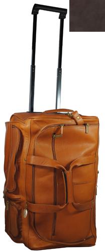 Picture of David King &amp; Co 295C 20 in. Rolling Duffel- Cafe