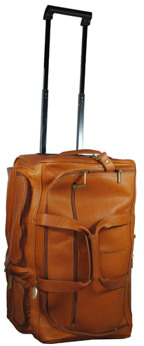 Picture of David King &amp; Co 295T 20 in. Rolling Duffel- Tan