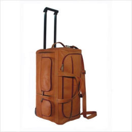 Picture of David King &amp; Co 296T 22 in. Rolling Duffel- Tan