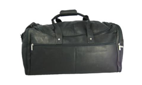 Picture of David King &amp; Co 305B Extra Large Multi Pocket Duffel- Black