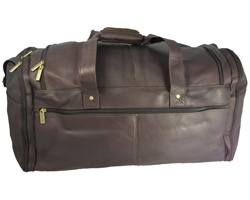 Picture of David King &amp; Co 305C Extra Large Multi Pocket Duffel- Cafe