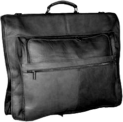 Picture of David King &amp; Co 204B 42 in. Garment Bag Deluxe- Black