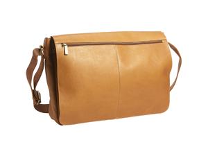Picture of David King & Co 189T East West Full Flap Messenger- Tan