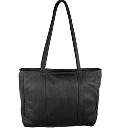 Picture of David King &amp; Co 574B Multi Pocket Shopping Tote- Black