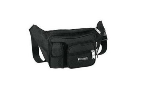 Picture of Everest 044MDH-BK 14 in. Wide Multiple Pocket Waist Fanny Pack
