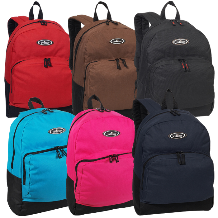 Everest 17 in. Classic Backpack with Front Organizer
