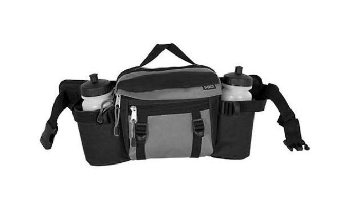 Picture of Everest BH16-BK 10 in. Insulated Dual Squeeze Bottle Waist Pack