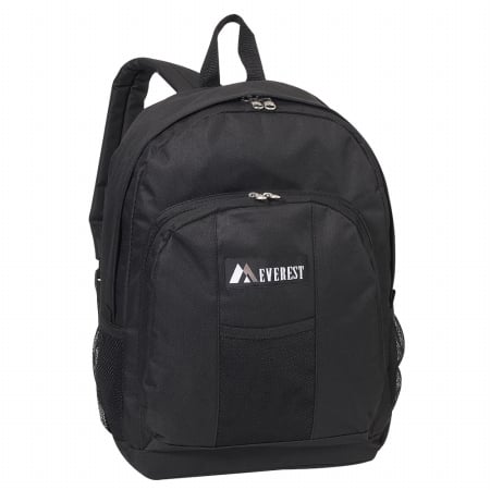 Picture of Everest BP2072-BK 17 in. Backpack with Front and Side Pockets