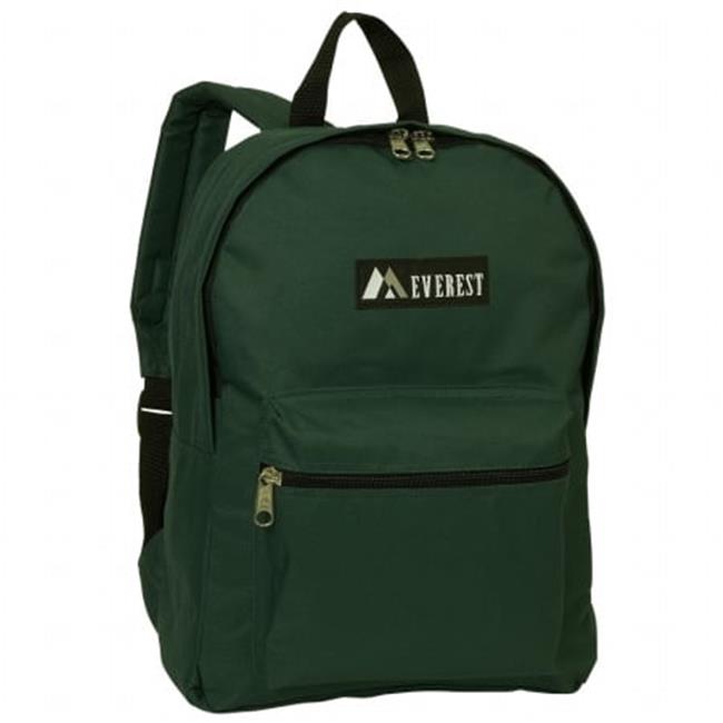 Everest 1045K-GN 15 in. Basic Backpack