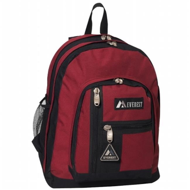 Everest 5045-BG 16.5 in. Double Compartment Backpack