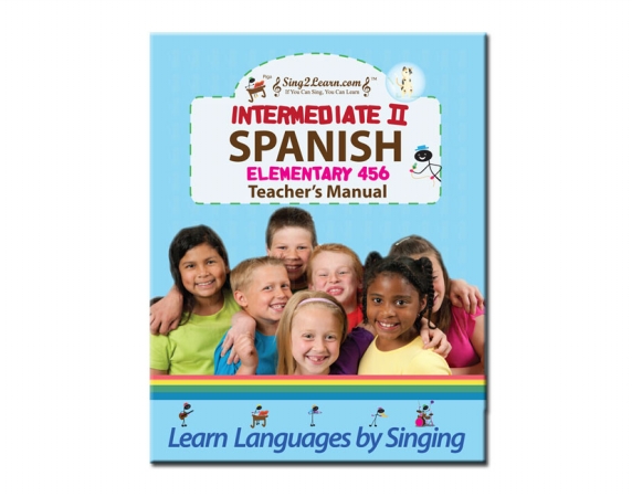 Picture of Sing2Learn Spanish-03-TeacherM Intermediate 2 Spanish Teacher Manual