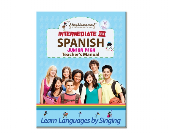 Picture of Sing2Learn Spanish-04-TeacherM Manual Intermediate 2 = Intermediate 3