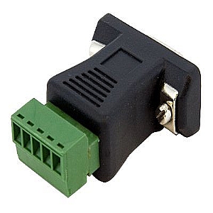 Rs422 Rs485 Serial Db9 To Terminal Block Adapter