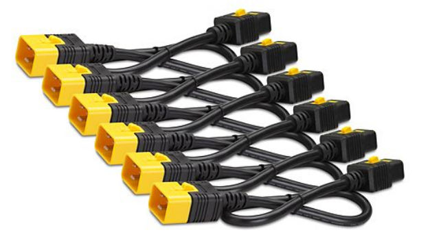 Picture of American Power Conversion Kit Of 6 1.8M Power Cord 6 Ea Locking C19 To C20