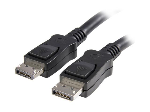 1FT DISPLAYPORT CABLE WITH LATCHES M-M