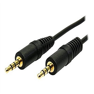 1 FT SLIM 3.5MM STEREO AUDIO CABLE MM