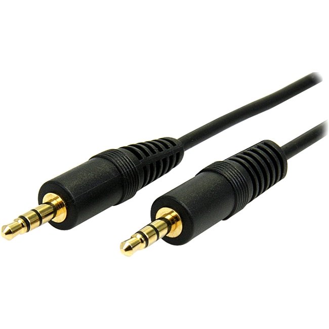 StarTech. com MU15MMS Slim 3.5mm Stereo Audio Cable