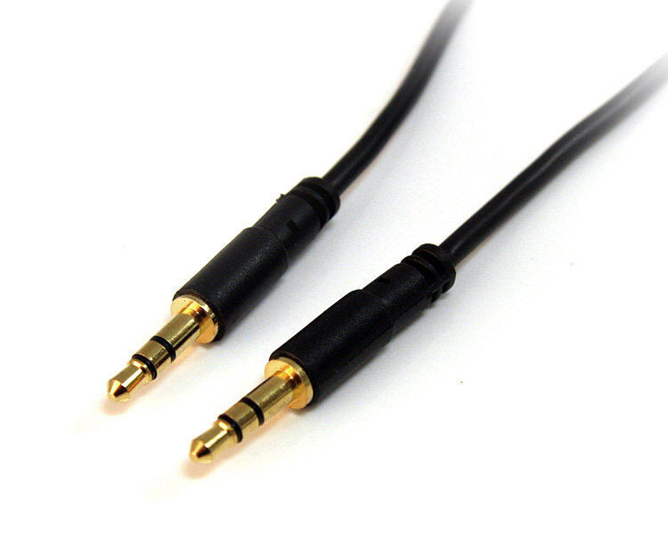 3 FT SLIM 3.5MM STEREO AUDIO CABLE MM