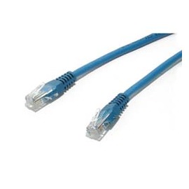 2 Ft Blue Molded Cat5E Utp Patch Cable