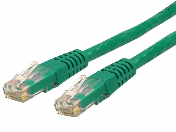 4 Ft Green Molded Cat6 Utp Patch Cable - Etl Verified
