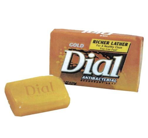 Picture of Dial Professional DIA 00098 White Unwrapped Deodorant Bar Soap