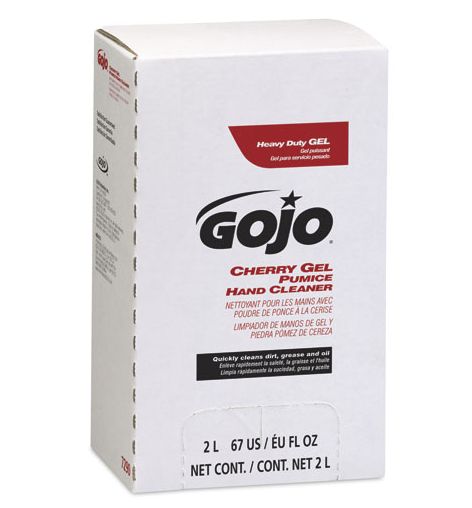 GOJ 7290-04 Cherry Gel Pumice Hand Cleaner