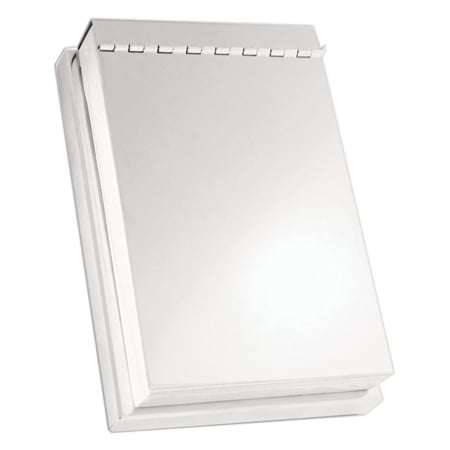 Picture of Natico Originals 30-418 Note Pad With Cover  Silver