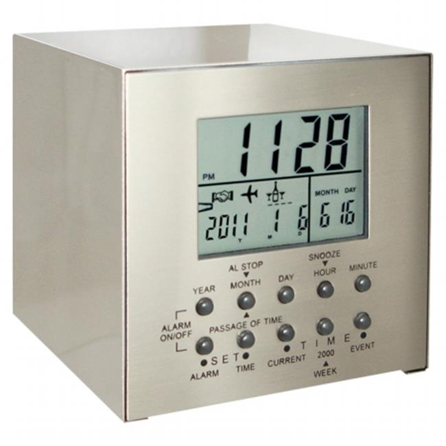 Natico Originals 10-809 Clk. Cube Matte Alm.3 Event