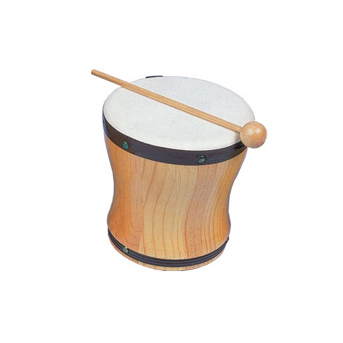 Rhythm Band Instruments  Single Hand Medium Bongo with Mallet