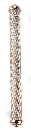 Jumbo Capri Pull - Two Tone Gold - 9.75 in.