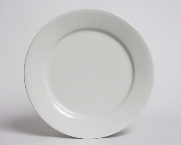 Picture of Tuxton China ALA-054 Alaska 5.5 in. Rolled Edge Plate - Porcelain White  - 3 Dozen