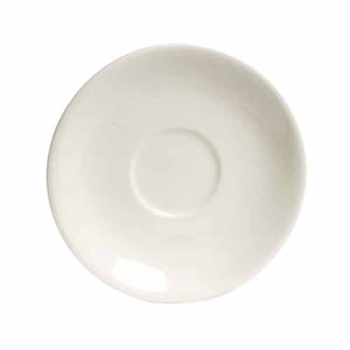 Picture of Tuxton China TRE-036 Reno 5 in. Wide Rim Demitasse Saucer - White Porcelain  - 3 Dozen