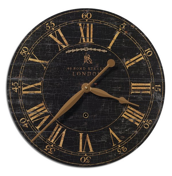 Picture of 212 Main 06029 Bond Street 18 in. Laminated Clock Face