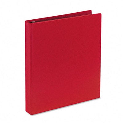 27201 Durable EZ-Turn Ring Reference Binder  11 x 8-1/2  1'' Capacity  Red -  Avery