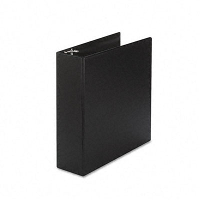 Picture of Avery 27650 Durable EZ-Turn Ring Reference Binder  11 x 8-1/2  3&amp;apos;&amp;apos; Capacity  Black