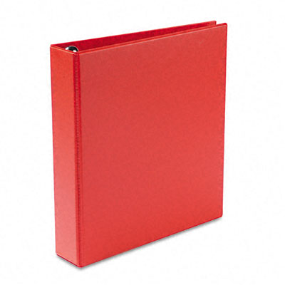 Picture of Avery 79585 Heavy-Duty Vinyl EZD Ring Reference Binder  1-1/2&amp;apos;&amp;apos; Capacity  Red
