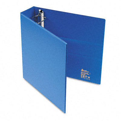 Picture of Avery 79882 Heavy-Duty Vinyl EZD Ring Reference Binder  2&amp;apos;&amp;apos; Capacity  Blue