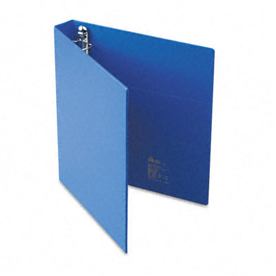 Picture of Avery 79889 Heavy-Duty Vinyl EZD Ring Reference Binder  1&amp;apos;&amp;apos; Capacity  Blue