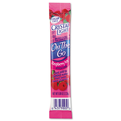 Picture of Crystal Light. 79800 Flavored Drink Mix  Raspberry Ice  30 8-oz. Packets/Box