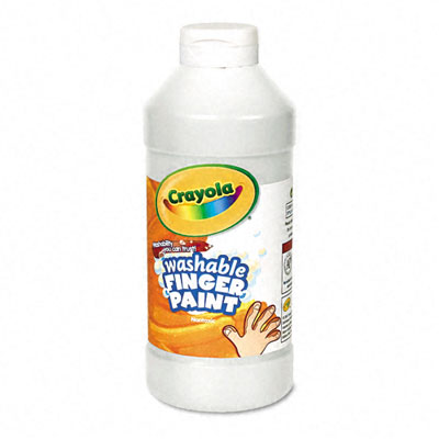Crayola. Washable Fingerpaint White 16 oz