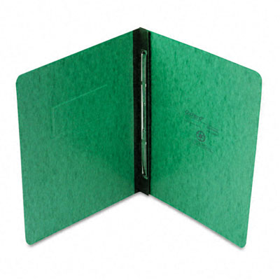 Picture of Esselte Pendaflex 12917 Pressboard Report Cover  Prong Clip  Letter  3&apos;&apos; Capacity  Dark Green