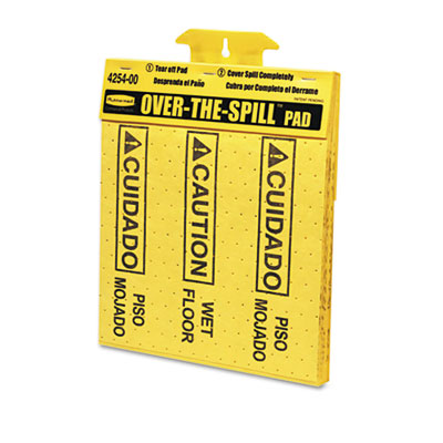 Picture of Rcp 4254 Over-The-Spill Pad Tablet w/20 Medium Spill Pads