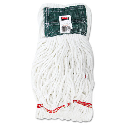 Picture of Rcp A25206WHI Web Foot Shrinkless Looped-End Wet Mop Head  Cotton/Synthetic  Medium  White