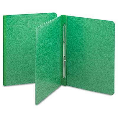 Picture of Smead 81451 Side Opening Pressboard Report Cover- Prong Fastener- Letter- Green