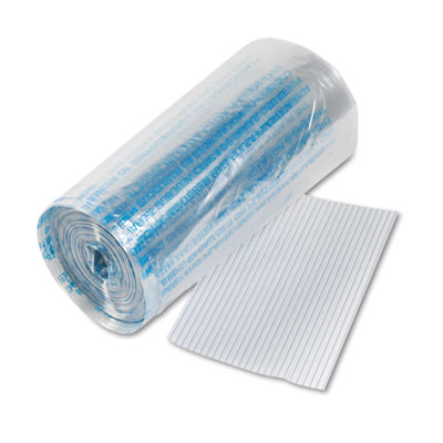 Picture of Swingline 1765010 3000 Series General Office Shredder Bags  Tear-Resistant  25 Bags/Box  Clear