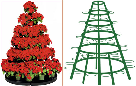 Picture of Creative Display Rack 1056 5.5 ft. Full Round Tree Rack
